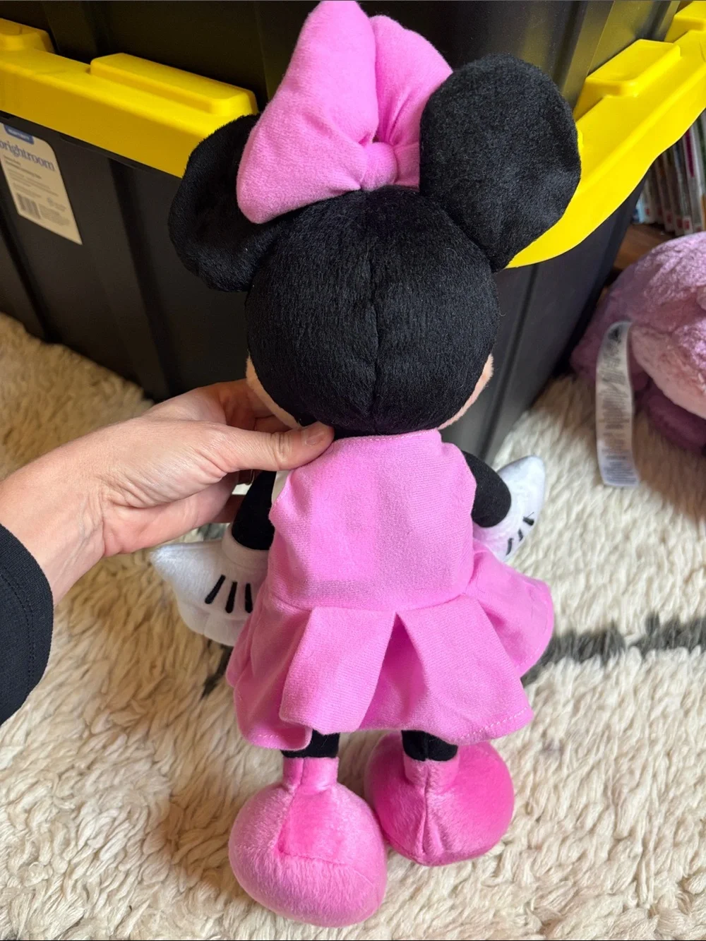 Disney Minnie Mouse Plush Toy - Pink Bow & Dress